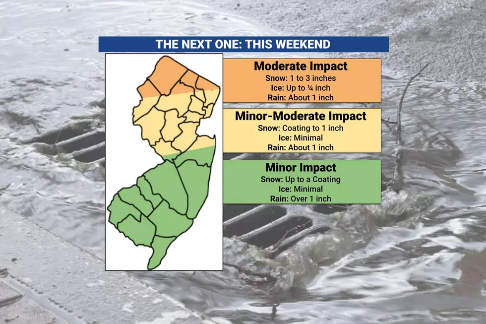 Tracking NJ’s next storm: Quick snow to soaking rain this weekend