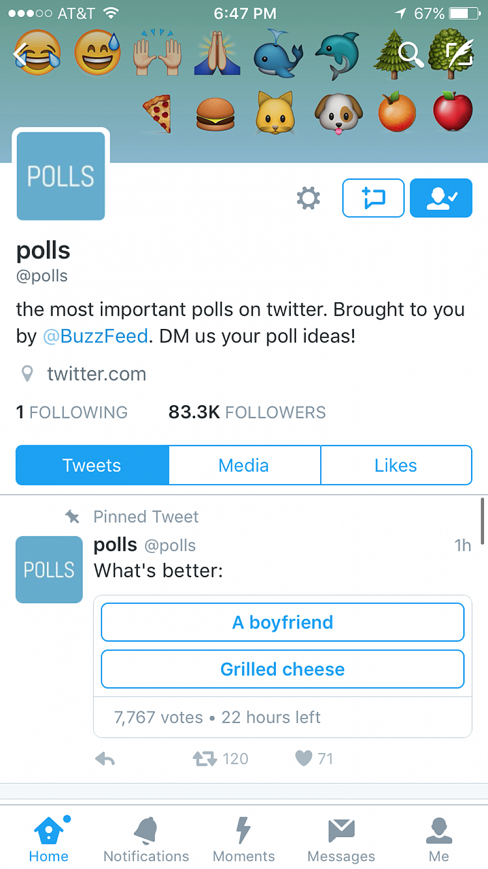 Twitter.com/@polls