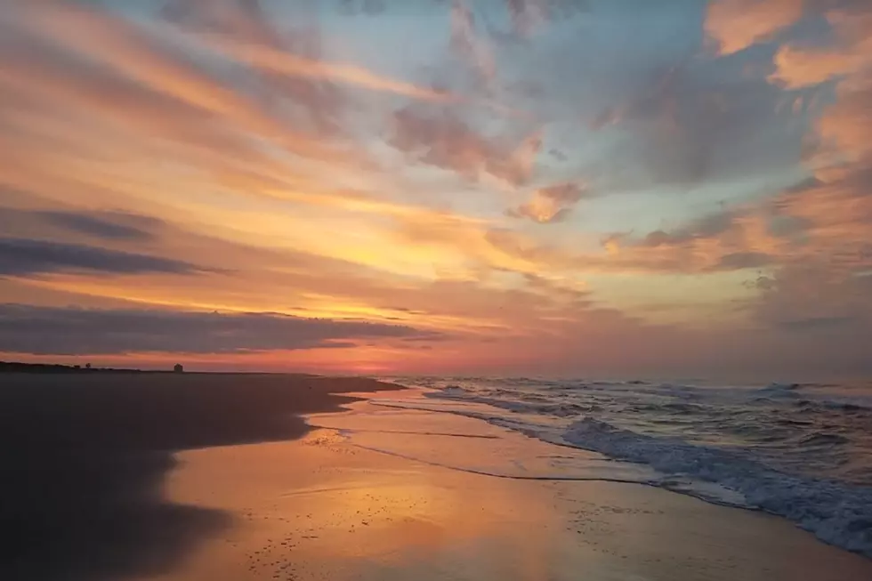Video of This Morning’s Sunrise Captured Along Brigantine Beach