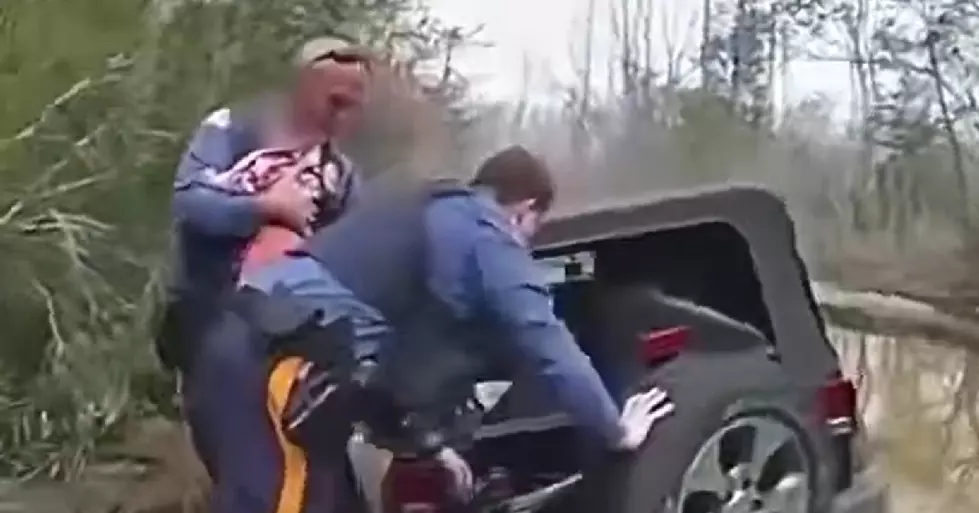 WATCH: Cape May County Cops Rescue Baby From Submerged Vehicle
