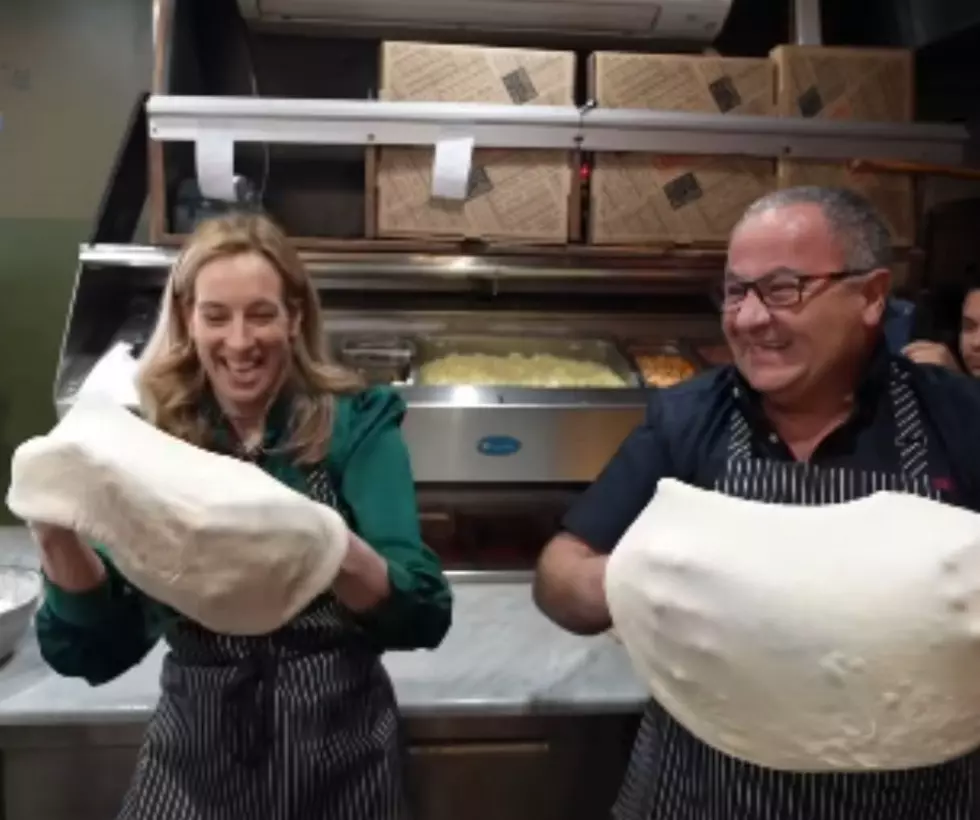 NJ Governor Visits Atlantic County and Makes Pizza (VIDEO)