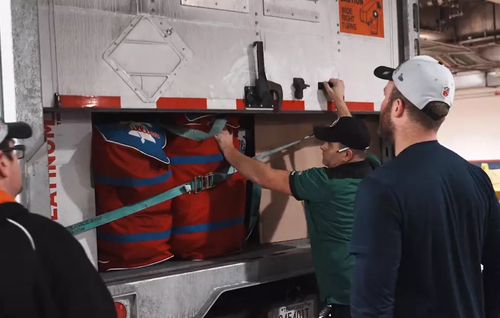 Philadelphia Phillies Truck is Loaded Up and Headed for Spring Training